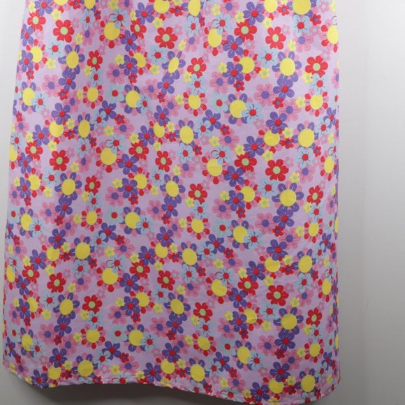 NOS Vintage 70s Floral Print MuuMuu Dress Large - Picture 5 of 11